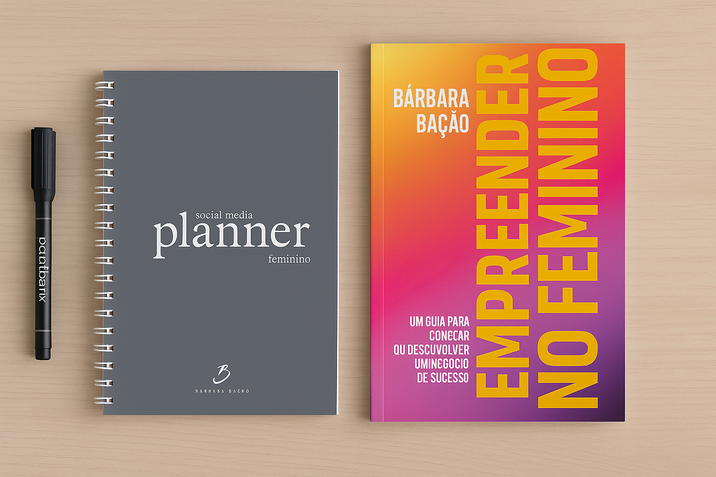 Planner Infinito + Livro "Empreender no Feminino"