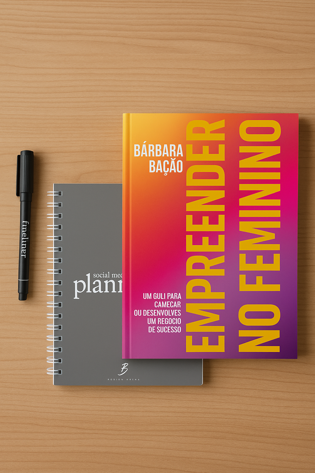 Planner Infinito + Livro "Empreender no Feminino"