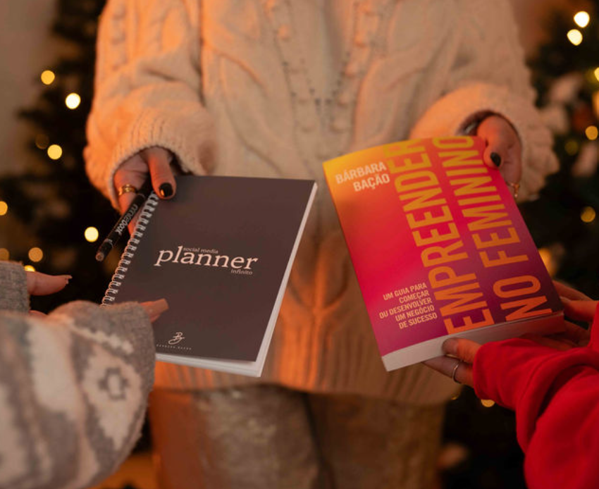 Planner Infinito + Livro "Empreender no Feminino"