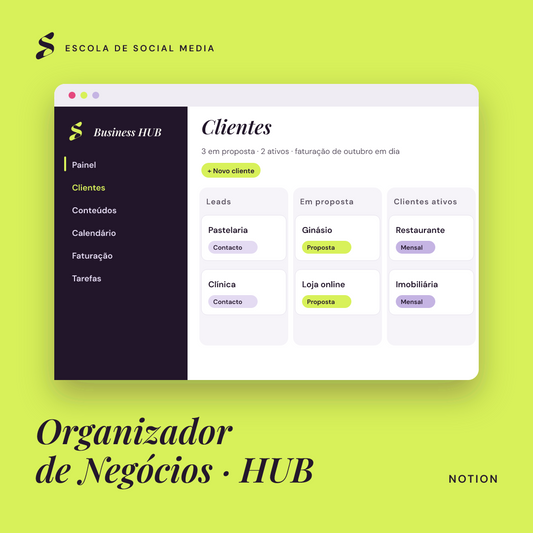 Organizador de Negócios / Business HUB